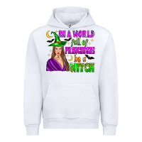 White in a world full of princesses be a witch Urban Hoodie - Zillion Design Studio