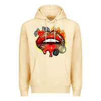 Pina Colada race lips Premium Hoodie - AdoDesignShop