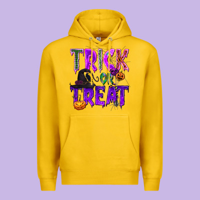 Trick Or Treat Premium Hoodie Designed By Texasbilliewilder