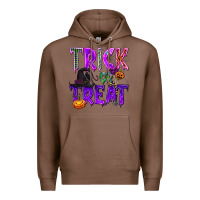 Chestnut Trick or Treat Premium Hoodie - texasbilliewilder