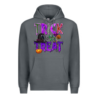 Rock Trick or Treat Premium Hoodie - texasbilliewilder