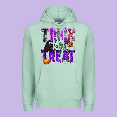 Trick Or Treat Premium Hoodie Designed By Texasbilliewilder