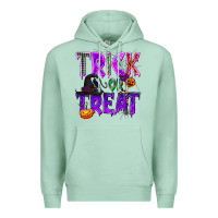 Seafoam Trick or Treat Premium Hoodie - texasbilliewilder