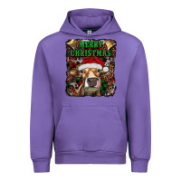 Tulip merry christmas heifer with cowbells Urban Hoodie - RanaPortraitStore