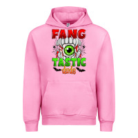 Fuchsia Pink fang tastic dude Urban Hoodie - Zillion Design Studio