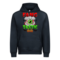Navy fang tastic dude Urban Hoodie - Zillion Design Studio