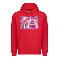 Red in october we wear pink pig Premium Hoodie - RanaPortraitStore