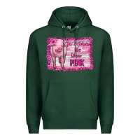 Sports Green in october we wear pink pig Premium Hoodie - RanaPortraitStore