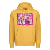 Mustard in october we wear pink pig Premium Hoodie - RanaPortraitStore