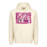 Sandshell in october we wear pink pig Premium Hoodie - RanaPortraitStore