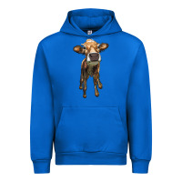 Cobalt heifer cow Urban Hoodie - RanaPortraitStore