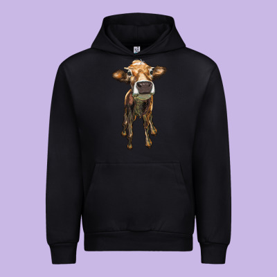 Heifer Cow Urban Hoodie Designed By Ranaportraitstore