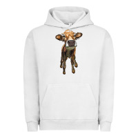Pigment Lunar Rock heifer cow Urban Hoodie - RanaPortraitStore