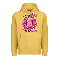 Antique Gold i wear pink for my mom pig Premium Hoodie - RanaPortraitStore