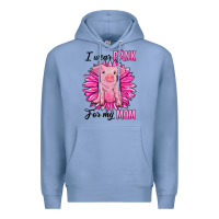 Colony Blue i wear pink for my mom pig Premium Hoodie - RanaPortraitStore