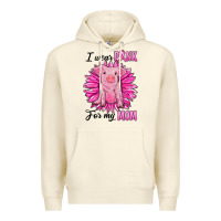 I Wear Pink For My Mom Pig Premium Hoodie | Teevron