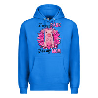 True Royal i wear pink for my mom pig Premium Hoodie - RanaPortraitStore