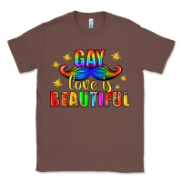 Chestnut Gay Love Is Beautiful Pride Lgbtq Classic Tee - BundleAndBundleShop
