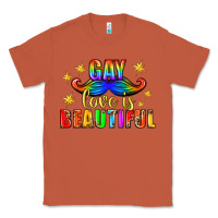 Copper Gay Love Is Beautiful Pride Lgbtq Classic Tee - BundleAndBundleShop