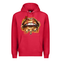 Cardinal melanin lips Premium Hoodie - Zillion Design Studio