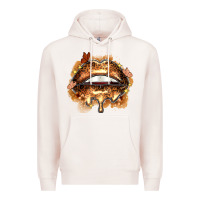 Pale Pink melanin lips Premium Hoodie - Zillion Design Studio
