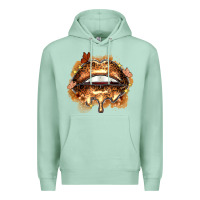 Seafoam melanin lips Premium Hoodie - Zillion Design Studio