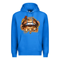 True Royal melanin lips Premium Hoodie - Zillion Design Studio