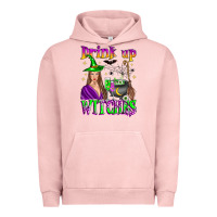 Pigment Salmon drink up witches Urban Hoodie - Zillion Design Studio