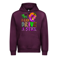 Mauve Wine yes i can drive a stick Urban Hoodie - Zillion Design Studio