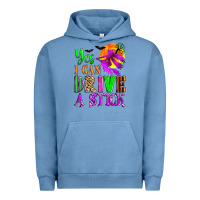 Pigment Pebble Blue yes i can drive a stick Urban Hoodie - Zillion Design Studio