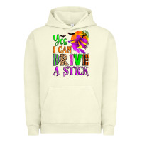 Pigment Pistachio yes i can drive a stick Urban Hoodie - Zillion Design Studio