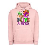 Pigment Salmon yes i can drive a stick Urban Hoodie - Zillion Design Studio