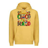 Antique Gold happy cinco de mayo Premium Hoodie - Zillion Design Studio