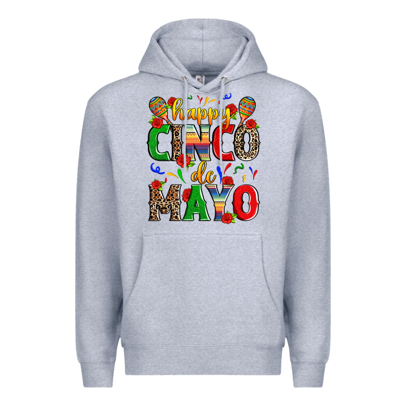 Happy Cinco De Mayo Premium Hoodie by Zillion Design Studio | Teevron