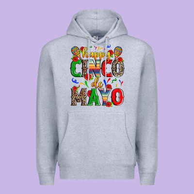 Happy Cinco De Mayo Premium Hoodie Designed By Zillion Design Studio