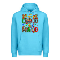 Ocean Blue happy cinco de mayo Premium Hoodie - Zillion Design Studio
