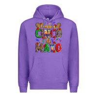 Purple happy cinco de mayo Premium Hoodie - Zillion Design Studio