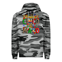 Slate Camo happy cinco de mayo Premium Hoodie - Zillion Design Studio