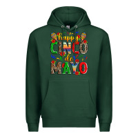 Sports Green happy cinco de mayo Premium Hoodie - Zillion Design Studio