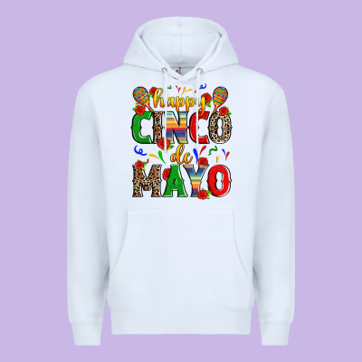 Happy Cinco De Mayo Premium Hoodie Designed By Zillion Design Studio