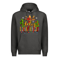 Charcoal Heather feliz navidad Premium Hoodie - Zillion Design Studio