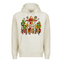 Oatmeal Heather feliz navidad Premium Hoodie - Zillion Design Studio
