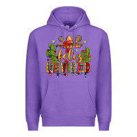 Purple feliz navidad Premium Hoodie - Zillion Design Studio
