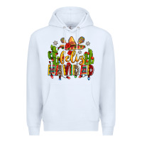 White feliz navidad Premium Hoodie - Zillion Design Studio
