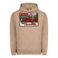 Pigment Burro christmas truck with cows Urban Hoodie - RanaPortraitStore