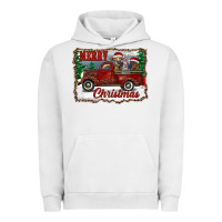 Pigment Lunar Rock christmas truck with cows Urban Hoodie - RanaPortraitStore