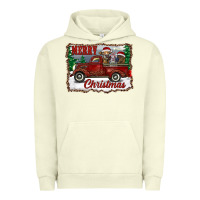 Pigment Pistachio christmas truck with cows Urban Hoodie - RanaPortraitStore