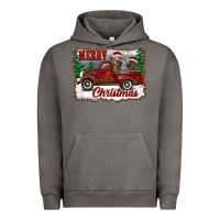 Pigment Tornado christmas truck with cows Urban Hoodie - RanaPortraitStore