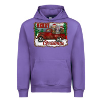 Tulip christmas truck with cows Urban Hoodie - RanaPortraitStore
