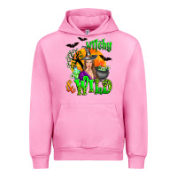 Fuchsia Pink witchy and wild Urban Hoodie - Zillion Design Studio